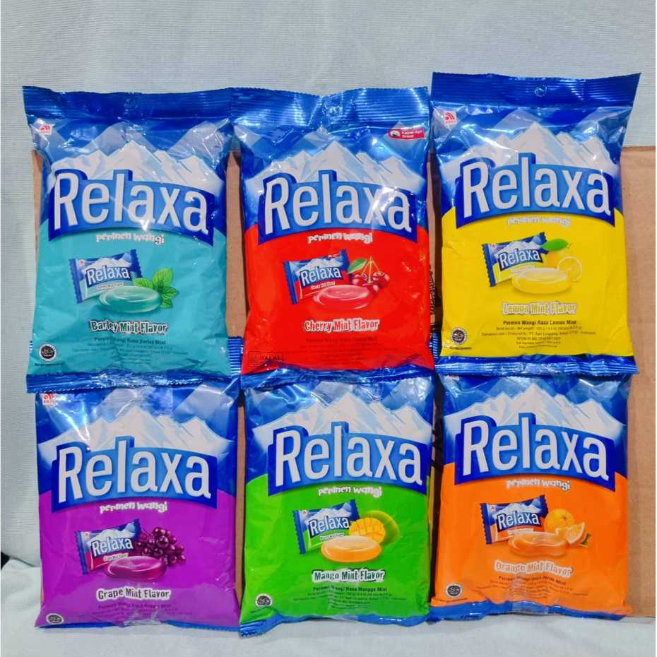 

Permen Relaxa Cherry Mint / Lemon Mint / Mango Mint / Barley Mint / Grape Mint / Orange Mint (125 gr)