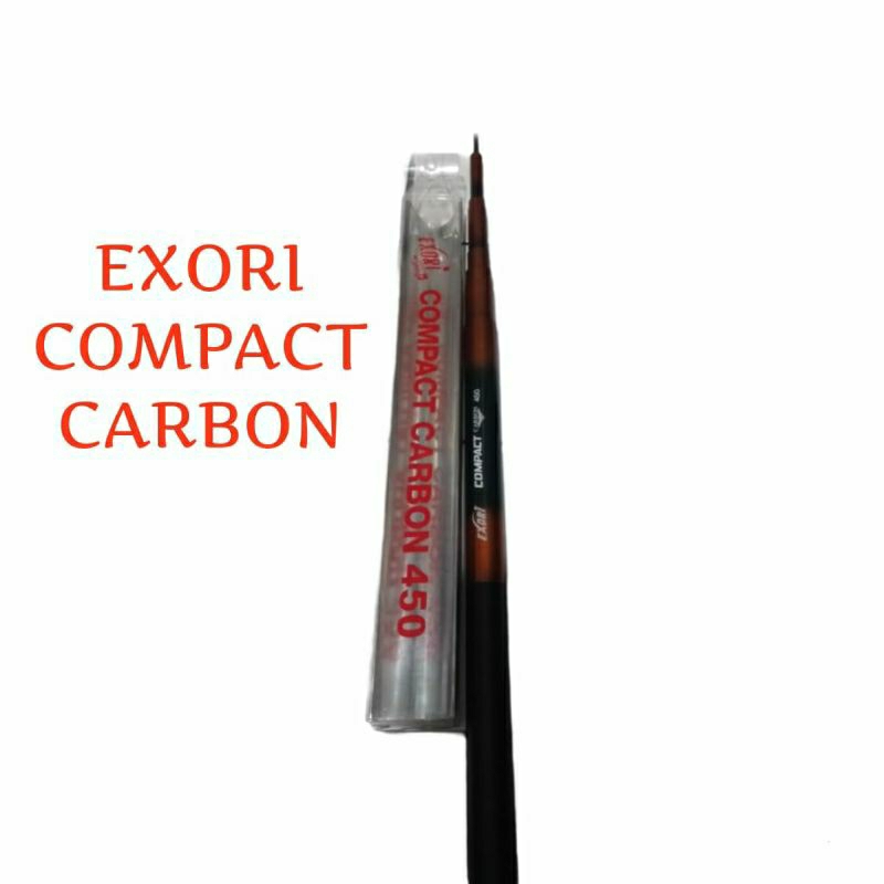 Joran tegek EXORI COMPACT CARBON 240 270 300 360 450 | Tegek carbon