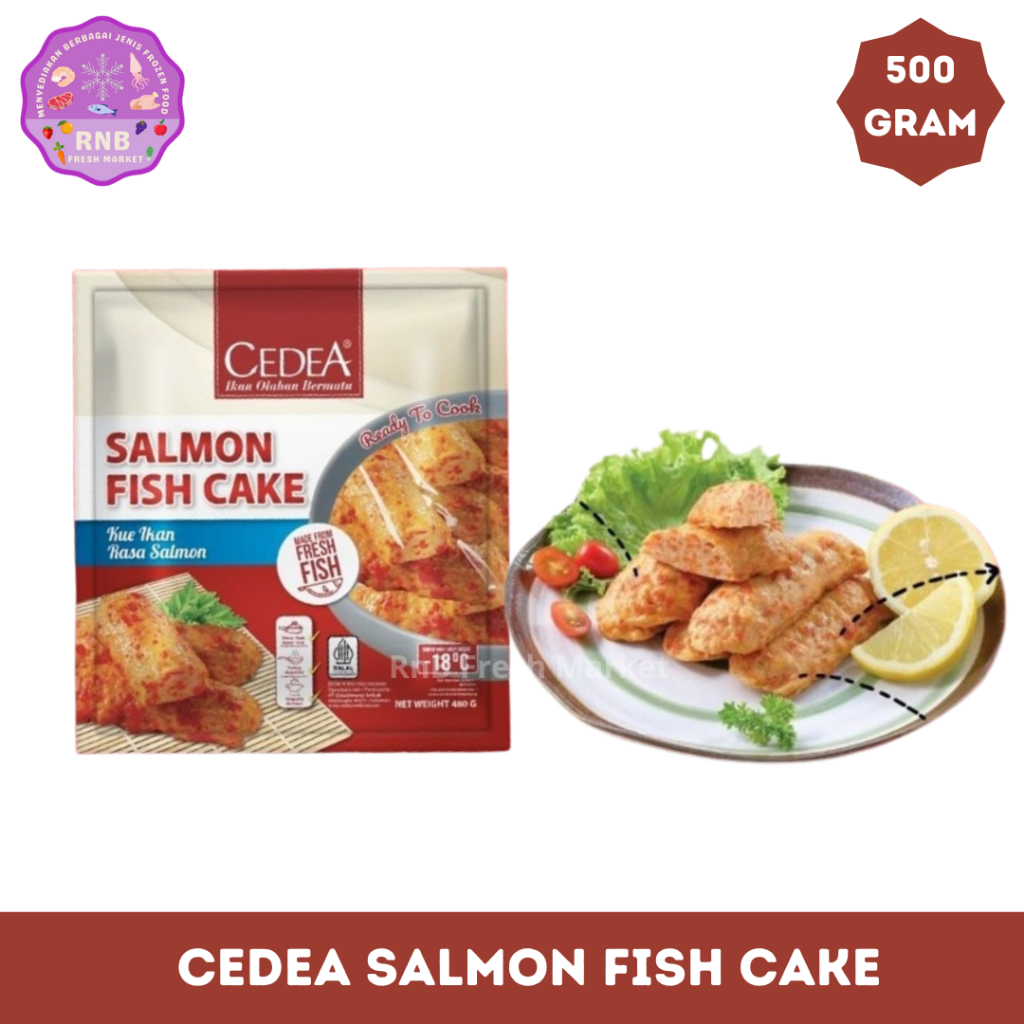 

Cedea Salmon Fish Cake Netto 500 Gram