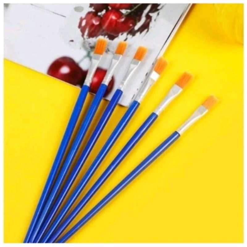 

200 pcs kuas Lukis kuas mewarnai Nylon Bagus Awet Berkualitas