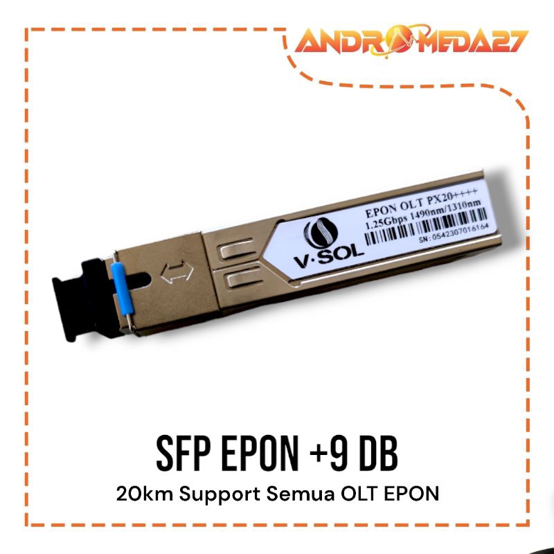 SFP EPON OLT +9 dB untuk OLT EPON