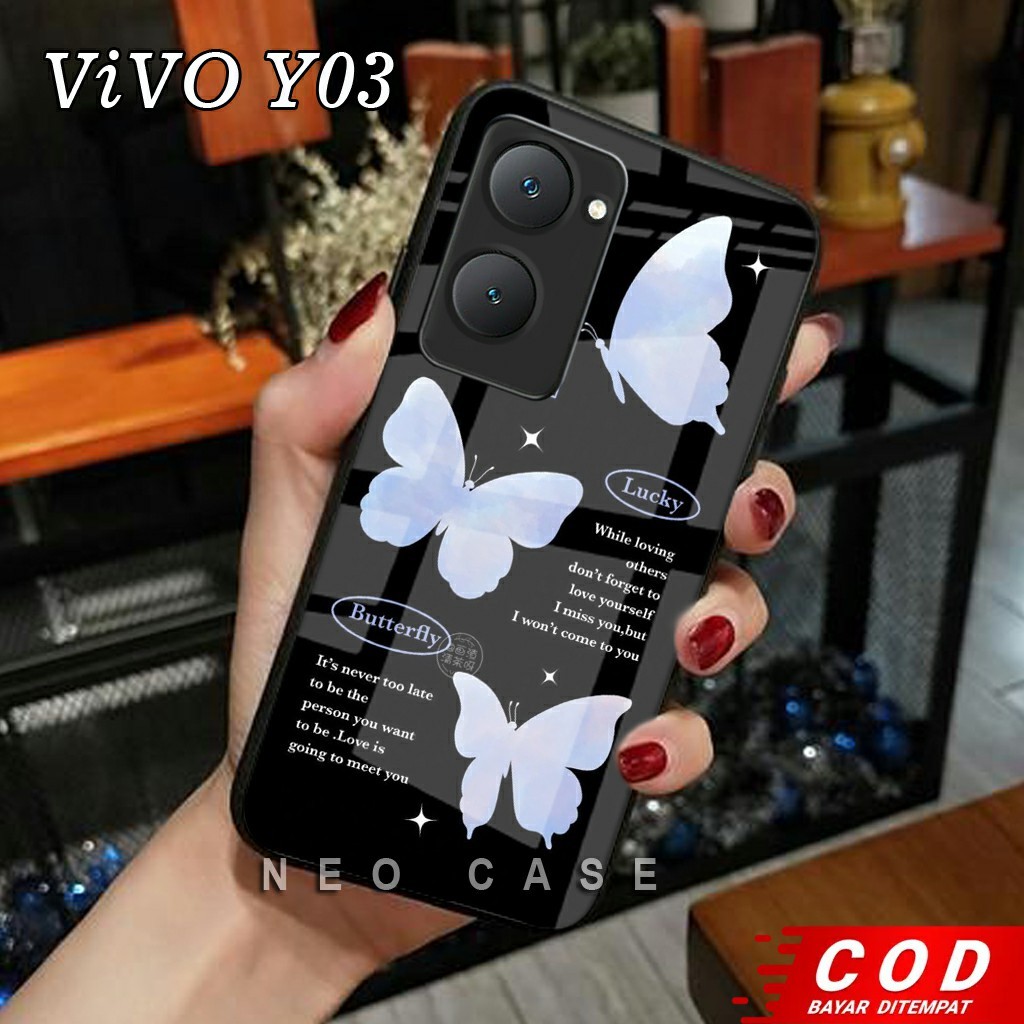 Soft Case Glass Vivo Y03 - Casing HP Vivo Y03 - N70