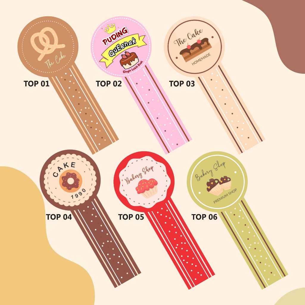 

Stiker Toples Botol Kemasan Custom Kue Kering Nastar Hari Raya Idul Fitri