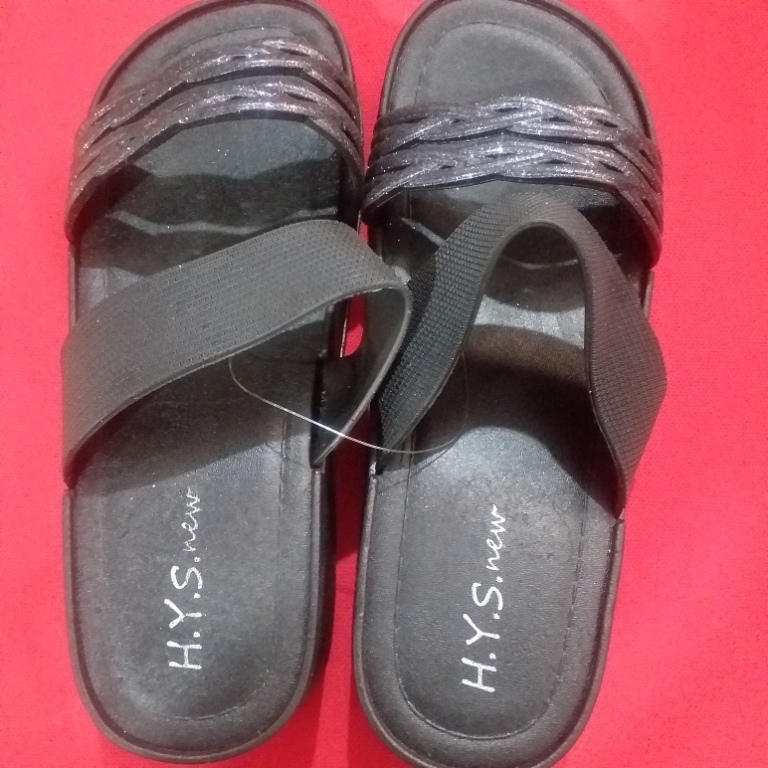 H.Y.S New ,Sandal Wanita , Berbahan Karet