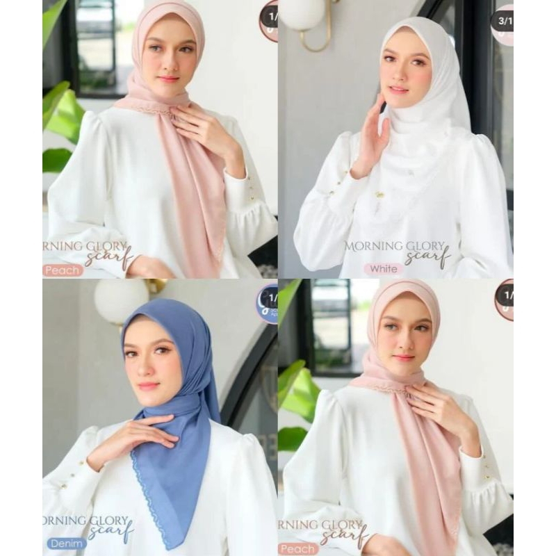 Morning Glory Scarf by Giok Scarf & Apparel