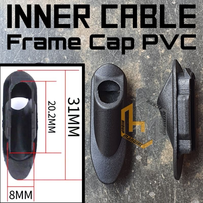 Penutup Kabel Shifter Rem untuk Frame Inner Cable Tutup kabel dalam batang sepeda cap pvc rubber