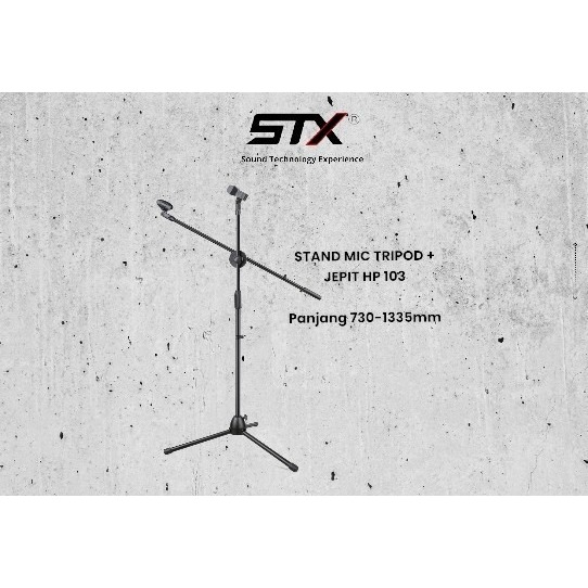 STX - STAND MIC : STAND MIC TRIPOD 103