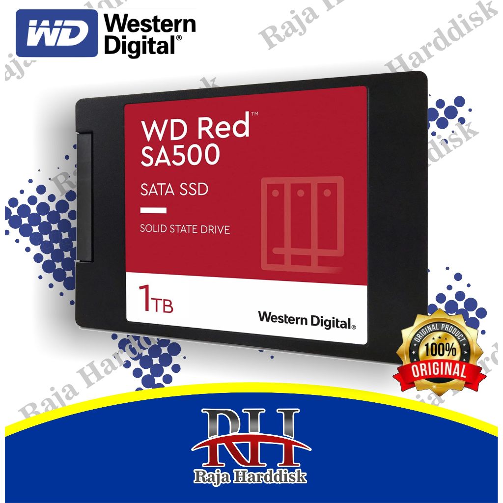 WD Red NAS SSD SA500 1TB 2.5" Sata3 - Western Digital 1 TB SA 500