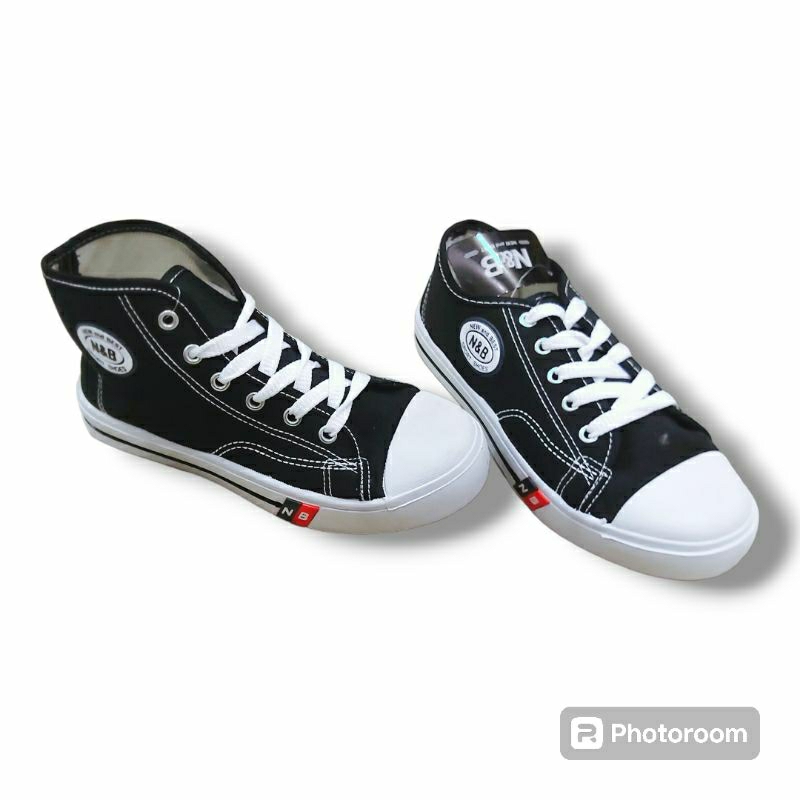 Sepatu Sekolah Nb/ Sepatu Converse/ Sepatu kain