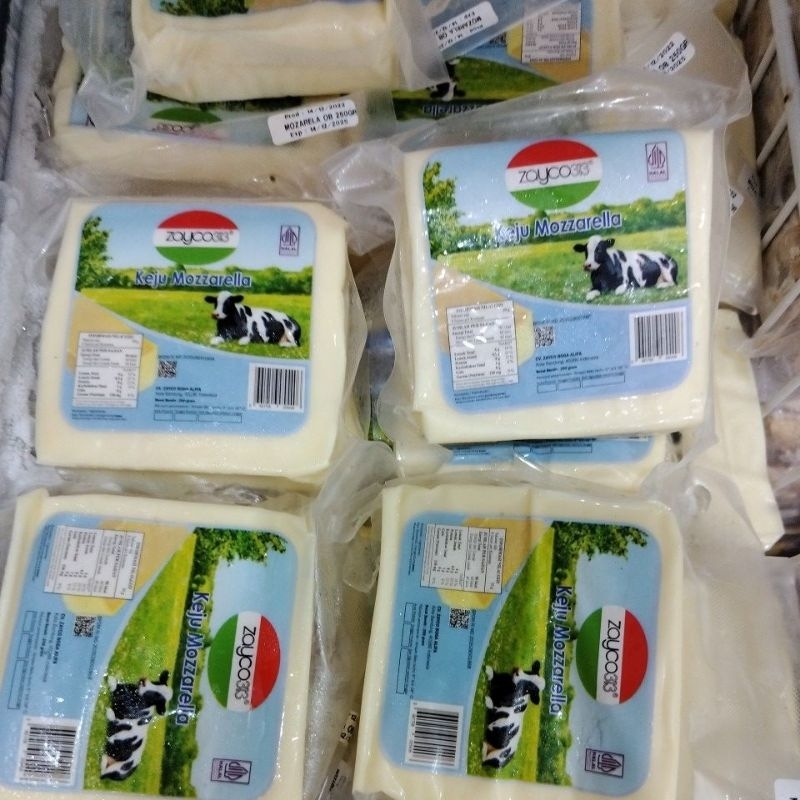 

Keju Mozzarella Zaycoo 250gr