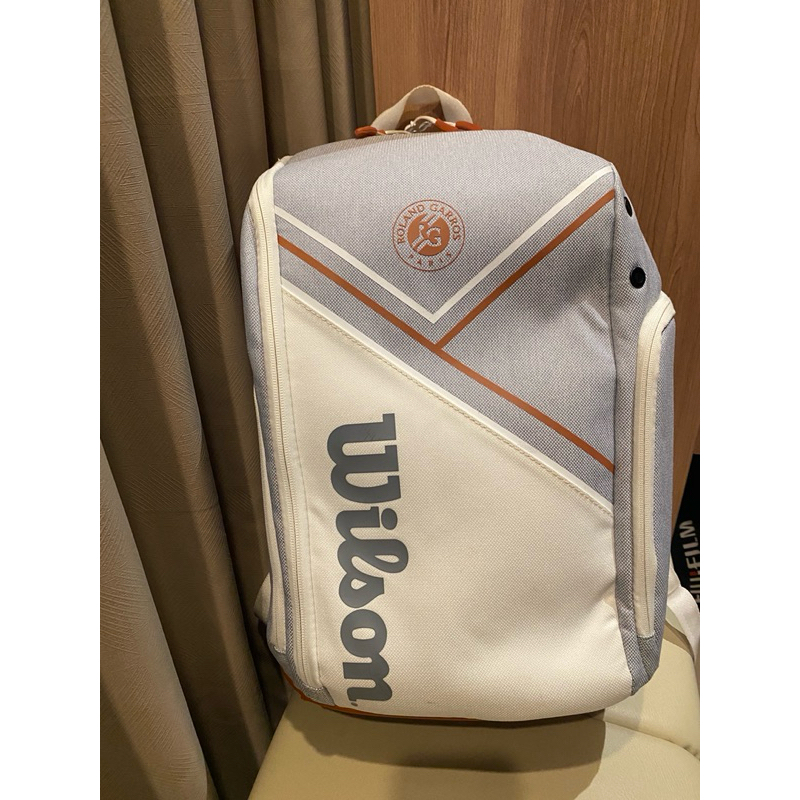 [PRELOVED] Tas Tenis Backpack / Ransel WILSON Roland Garros edition