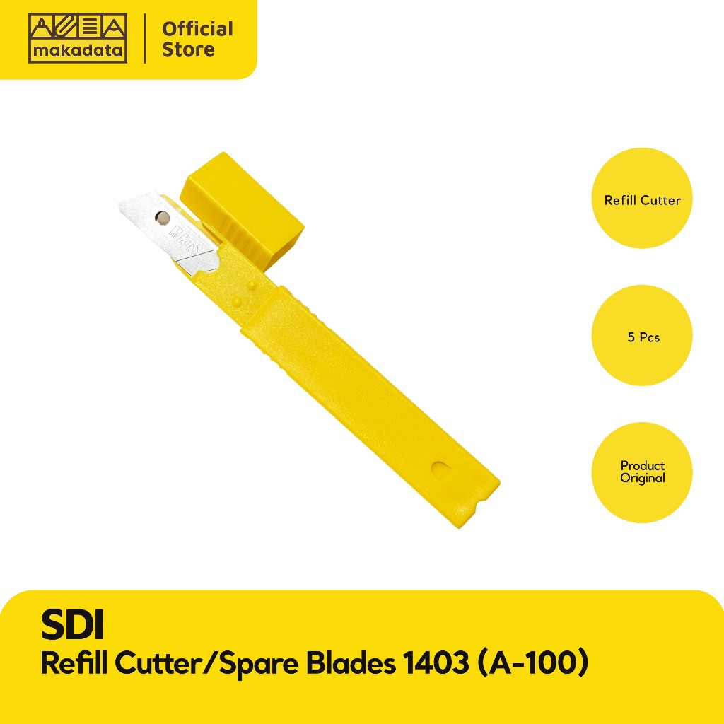 

SDI REFILL CUTTER / ISI CUTTER KECIL A-100 (1PCS) MURAH