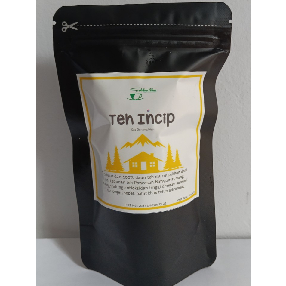 

Teh Incip 25g - 100% Daun Teh Murni Pilihan - Asli Banyumas