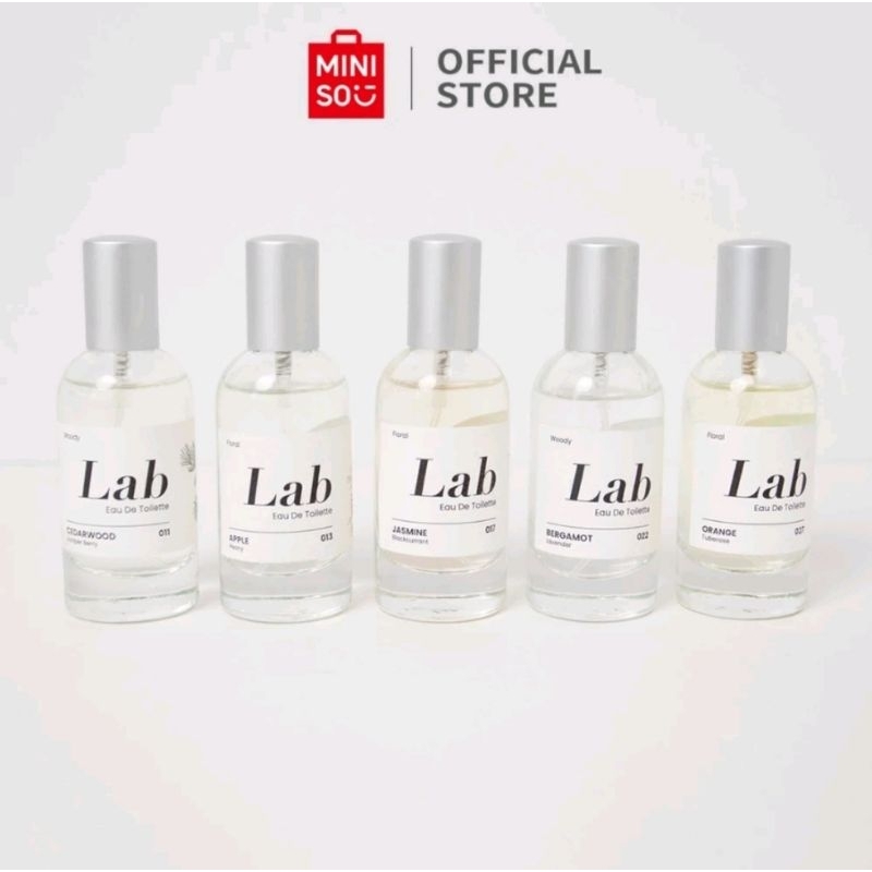 Miniso Denpasar Lab Eau De Toilette Parfum Jasmine Parfum Orange Parfum Apple Parfum Cedarwood Parfu