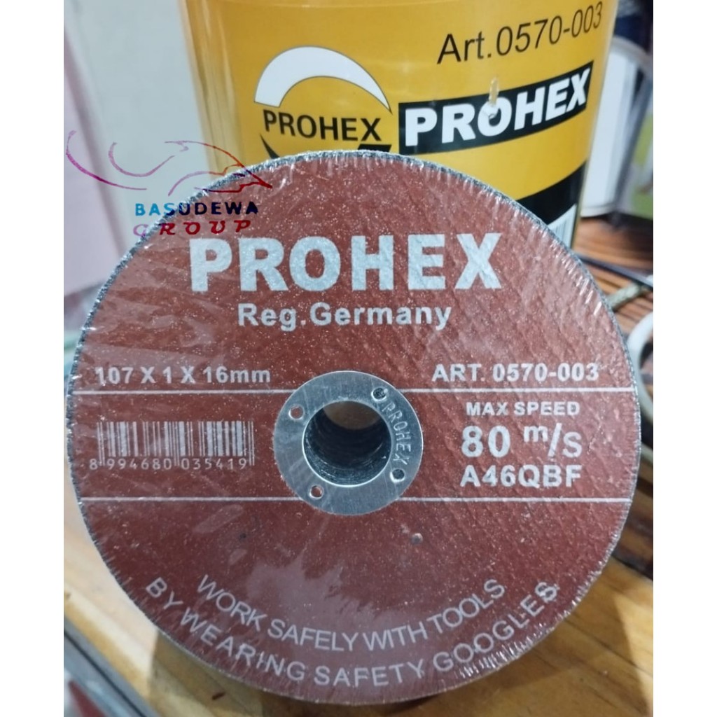 PROHEX BATU POTONG 4" / BATU POTONG 4" PROHEX / CUTTING WHEEL 4"