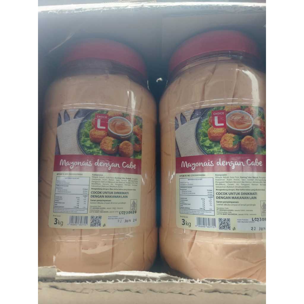 

Choice L - Saus/Saos Chili Mayones Halal BPOM