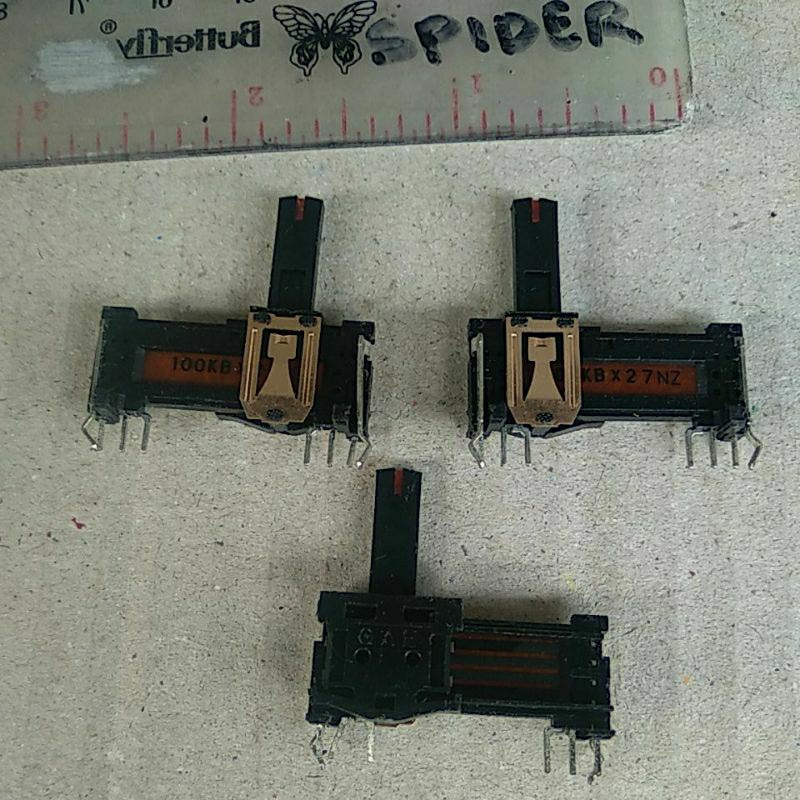 Potensio geser Stereo 100K