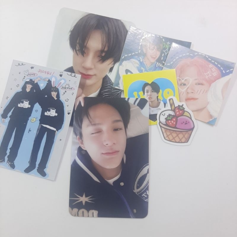 WTS PC PHOTOCARD OFFICIAL LEE JENO NCT POB BENEFIT SOUNDWAVE CANDY WINK BOBOAN