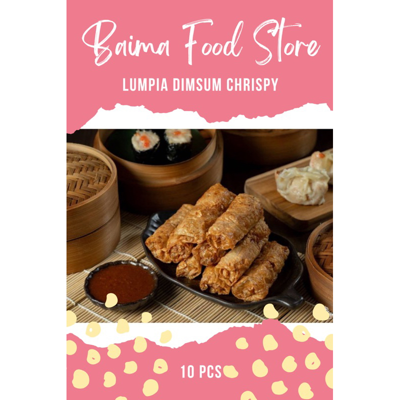 

Lumpia Dimsum Chrispy isi 10 Pcs