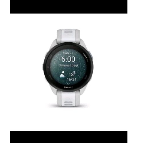 SmartWatch - Jam Tangan Garmin Forerunner 165 Music Mist Grey - Whitestone New BNIB Original 100%