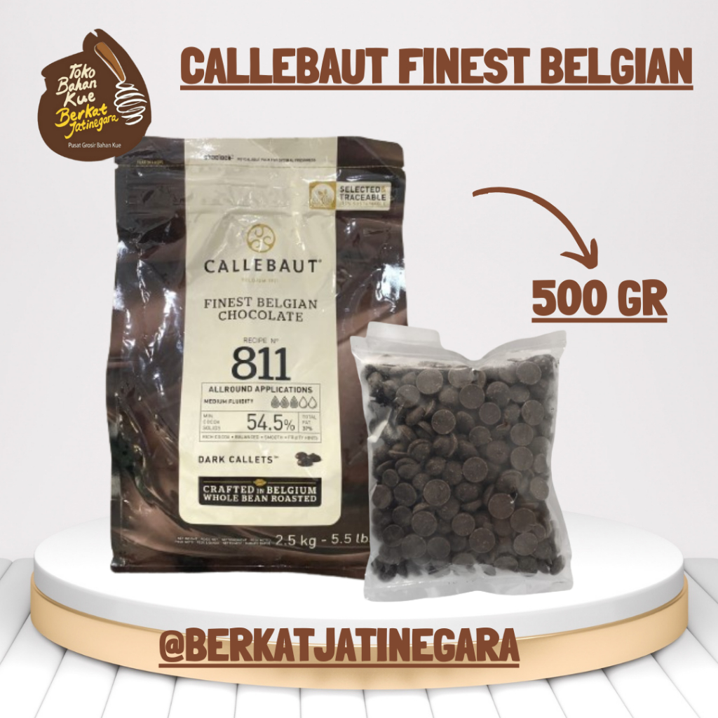 

CALLEBAUT FINEST BELGIAN REPAPCK 500 GR / COKLAT CALLEBAUT REPACK 500 GR