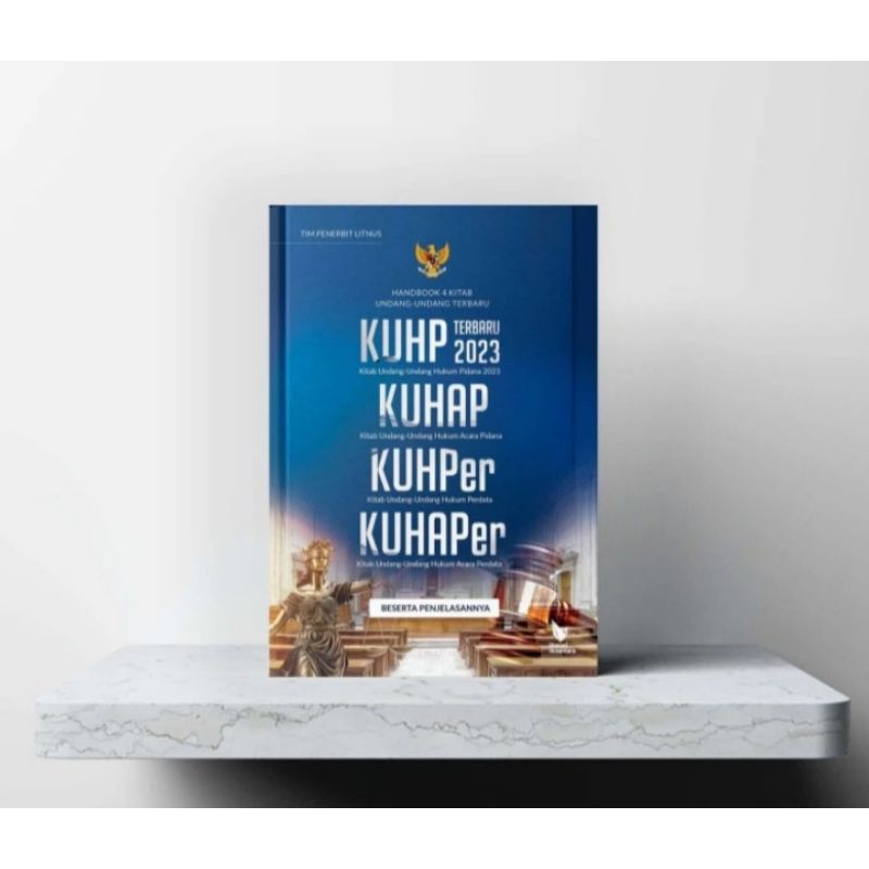 BUKU ORIGINAL HANDBOOK 4 KITAB UU TERBARU KUHP TERBARU 2023