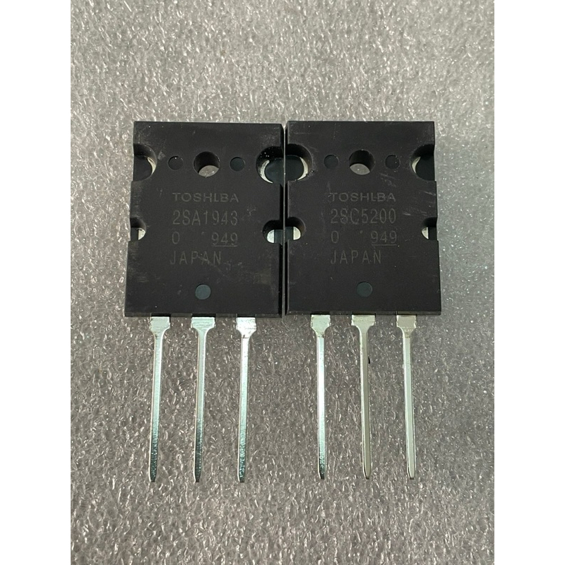 Transistor Toshiba 2SA1943 2SC5200 / A1943 C5200 SUPER untuk Power BuildUp