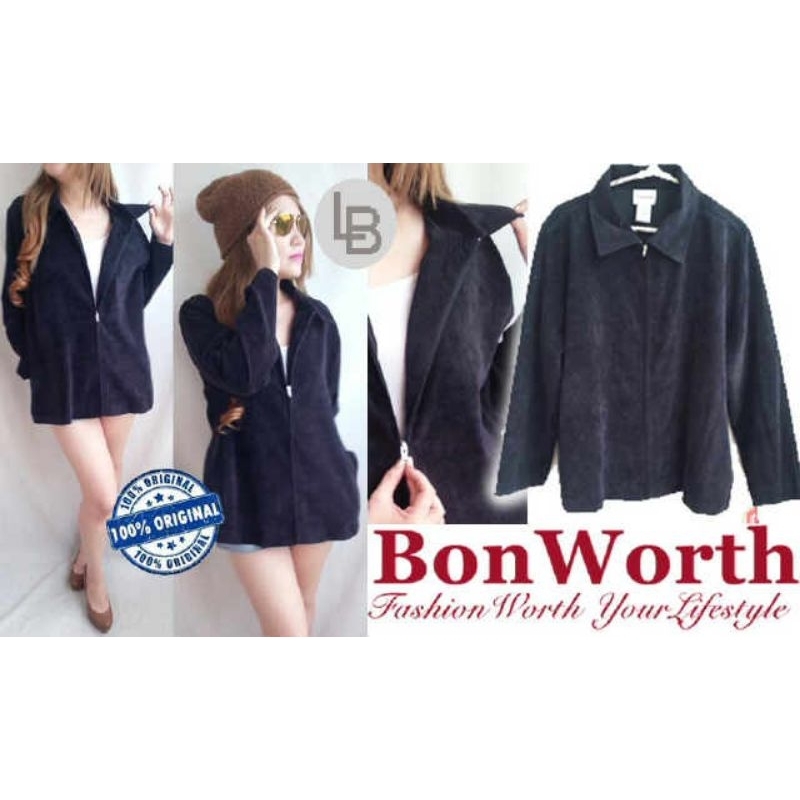 Bonworth Black velvet jacket