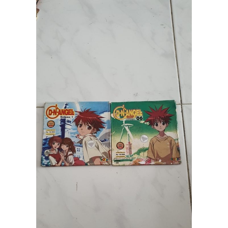 Kaset VCD Anime Dn Angel Vol 1&6