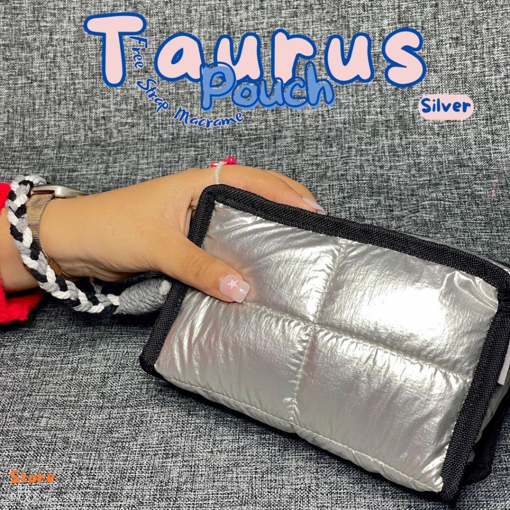 SSy189 Storeallen Pouch Taurus - Puffy Pouch Lollipop / Puffy Pouch Make Up / Kado / Graduation