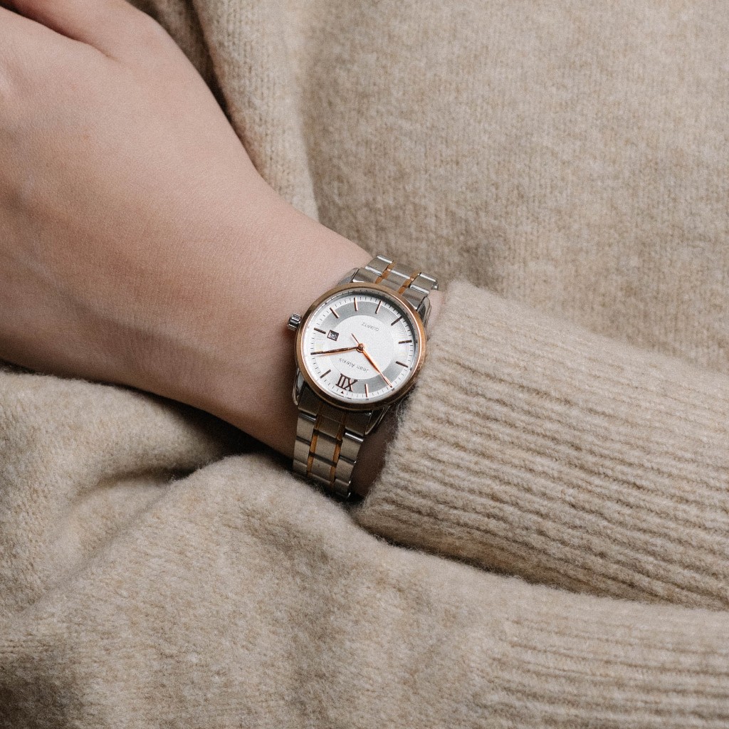 Jam Tangan Rantai Wanita Jean Alexis ZENOS LST JA112 - Prestige Edition - White Dial