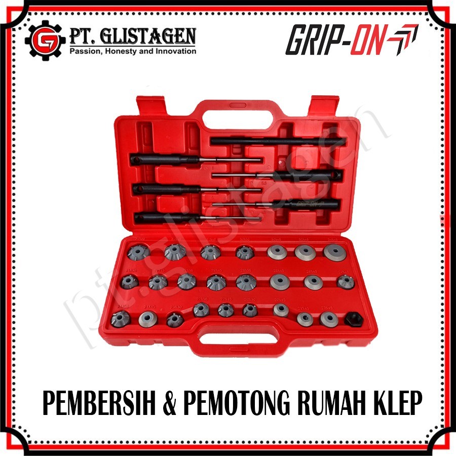 Grip On 27-006 Alat Skrap Pemotong Pembersih Rumah Klep Valve Seat Cutter