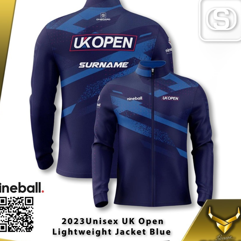 JACKET FULL ZIP UNISEX BLUE