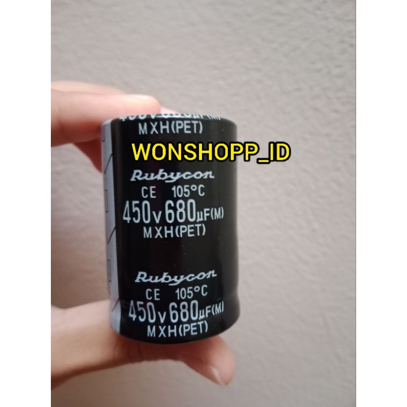 ELCO 680UF 450V RUBYCON