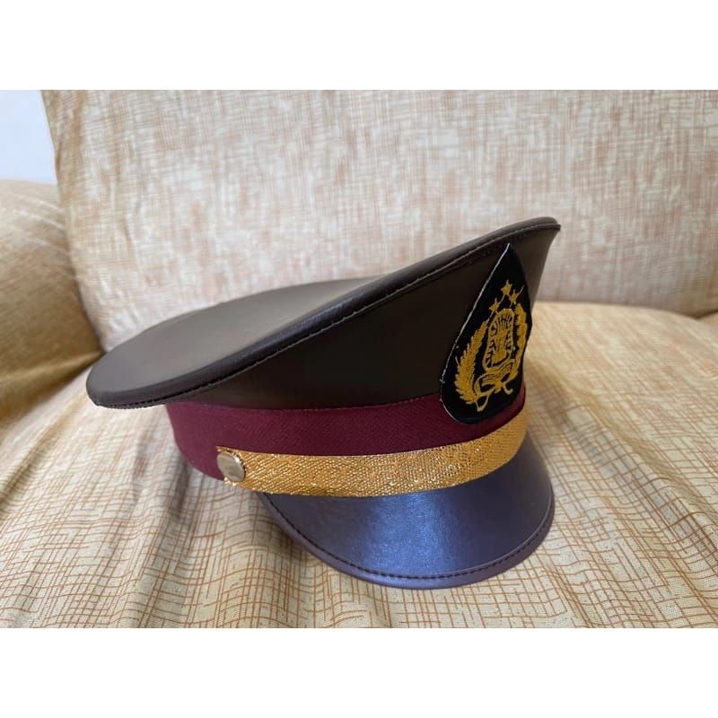 topi sekolah tk / topi tk / topi pocil / topi polisi anak
