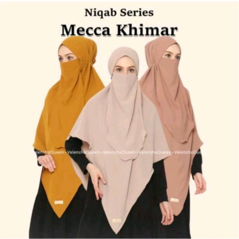 Mecca Khimar Cadar ori Valensha Queen Hijab