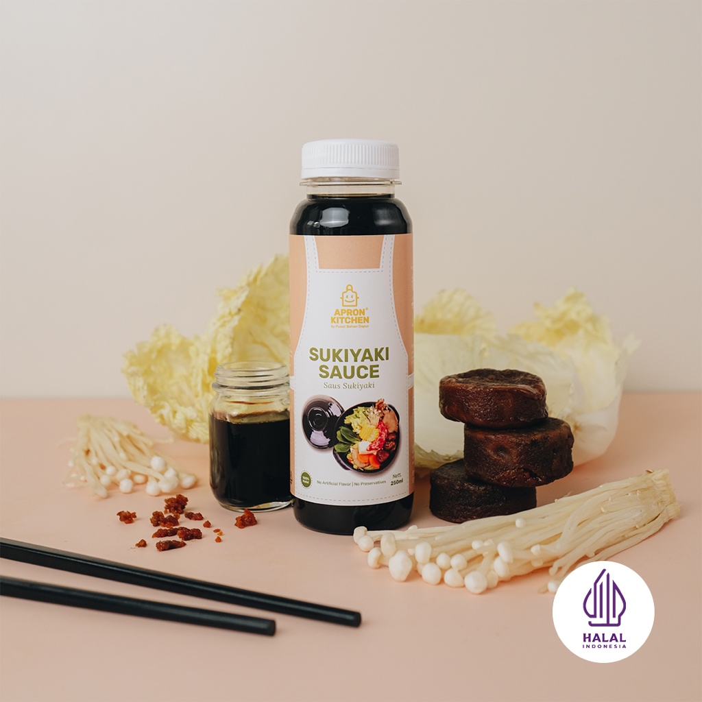 

Apron Kitchen Sukiyaki Saus Shabu Bumbu Masak Jepang 250ml