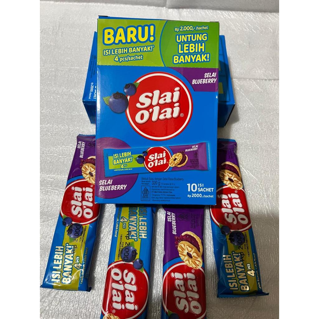 

Biskuit Slai Olai (1 Box Isi 10 Pcs @ 32 gr)