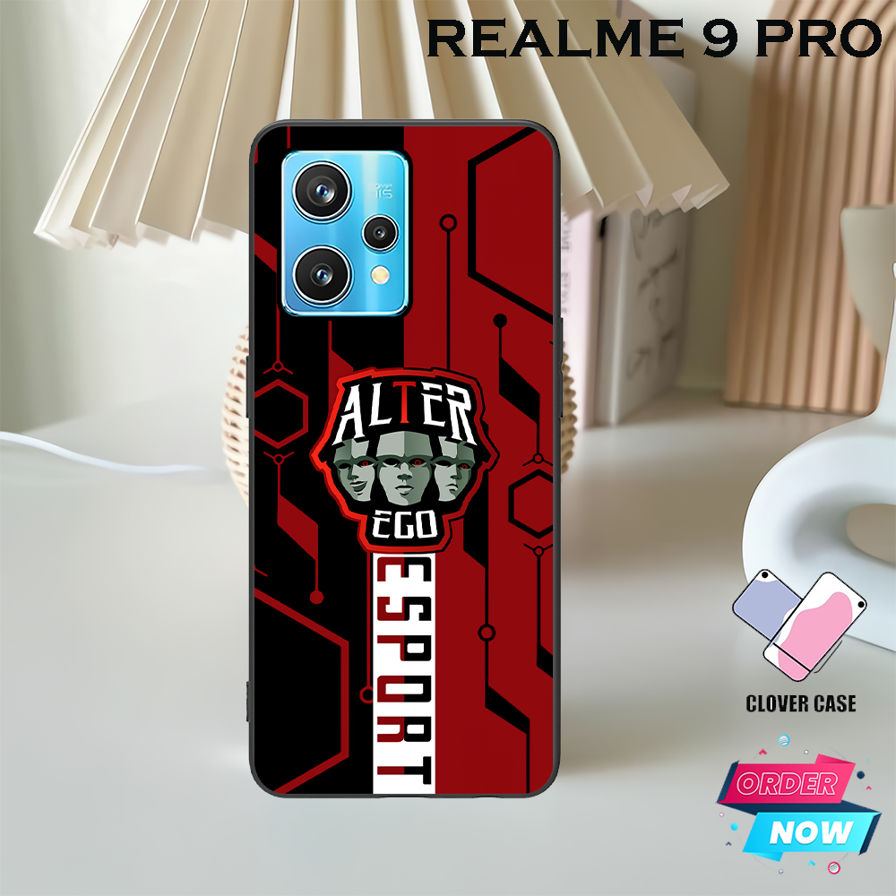[ML07]  Case Glossy Case | REALME 9 | REALME 9 PRO | CASE KEKINIAN LUCU |  Casing Hp Kilau Motif ALT
