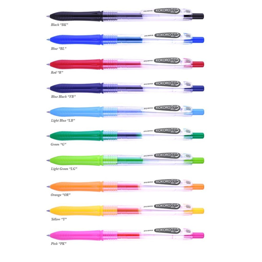 

PALING MURAH Pen Zebra Gel Kokoro