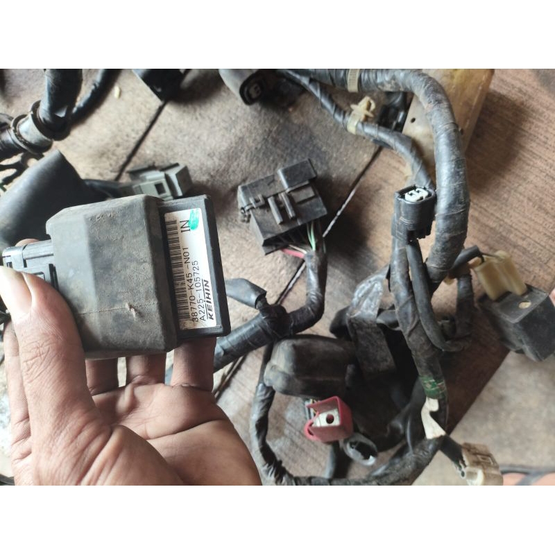 KABEL BODY +ECU CBR 150R FACELIFT ORIGINAL COPOTAN NO MINUS