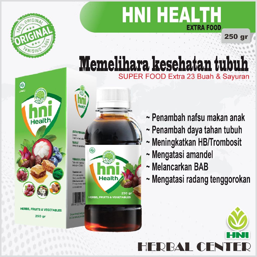 Extra Food-HNI Health-Suplemen Anak