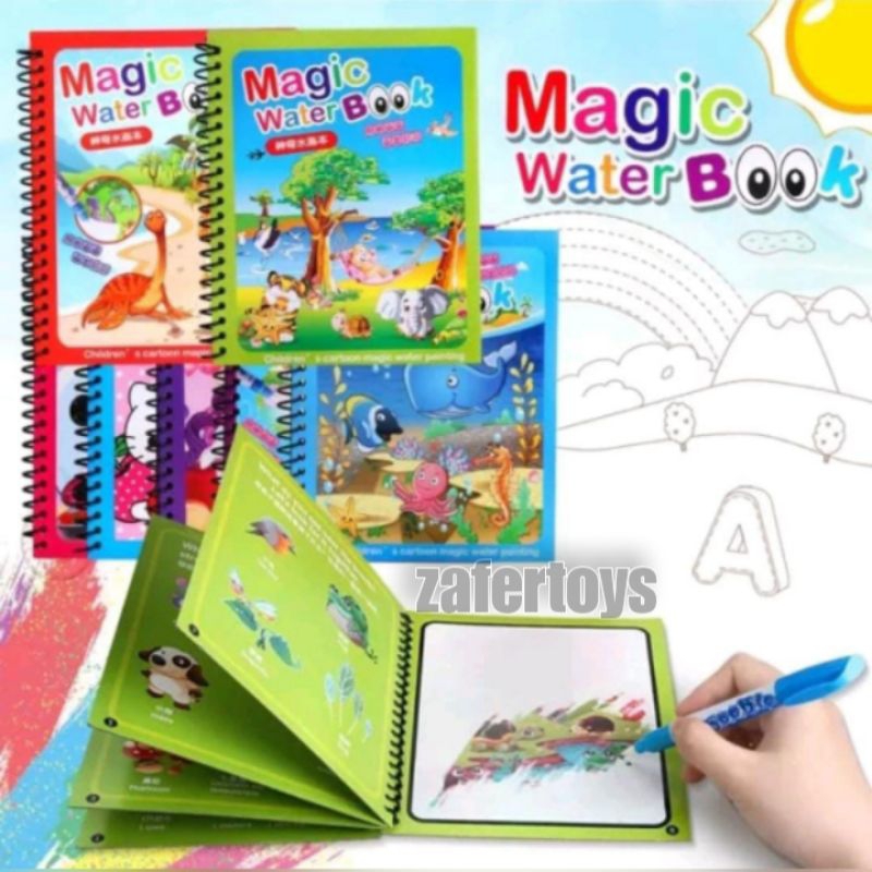 

magic water book / buku gambar/ buku gambar air
