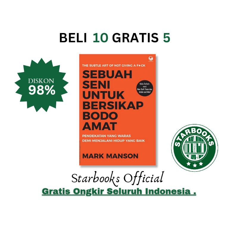 

SEBUAH SENI UNTUK BERSIKAP BODO AMAT #BESTBOOK