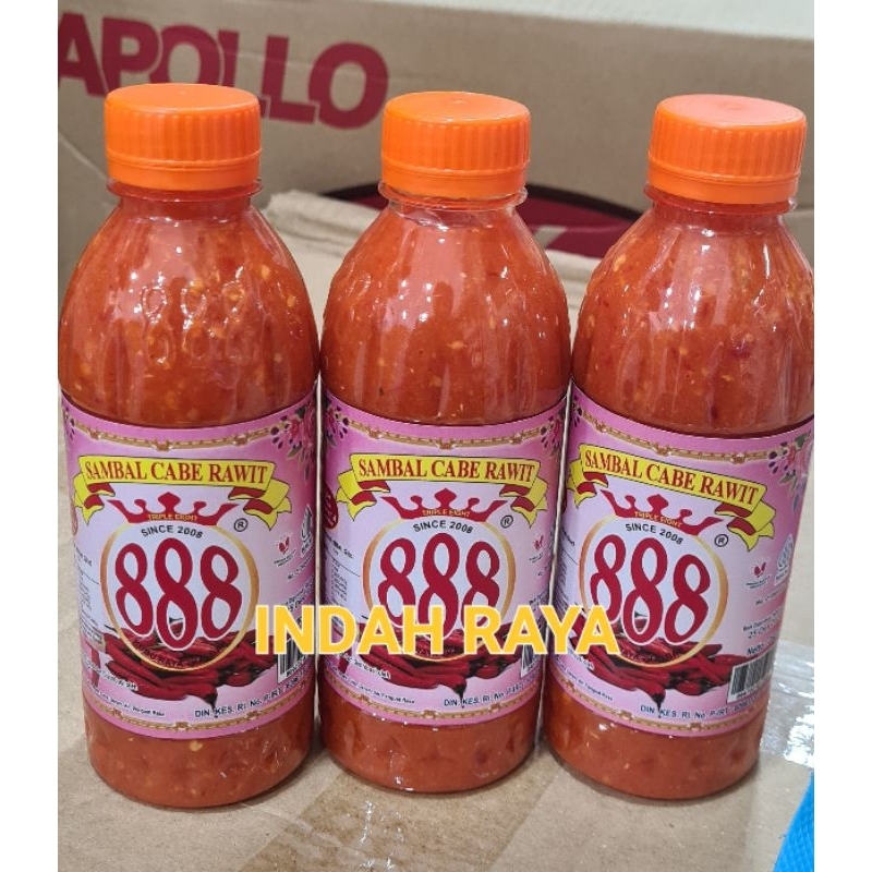 

SAMBAL CABE RAWIT 888 350ml