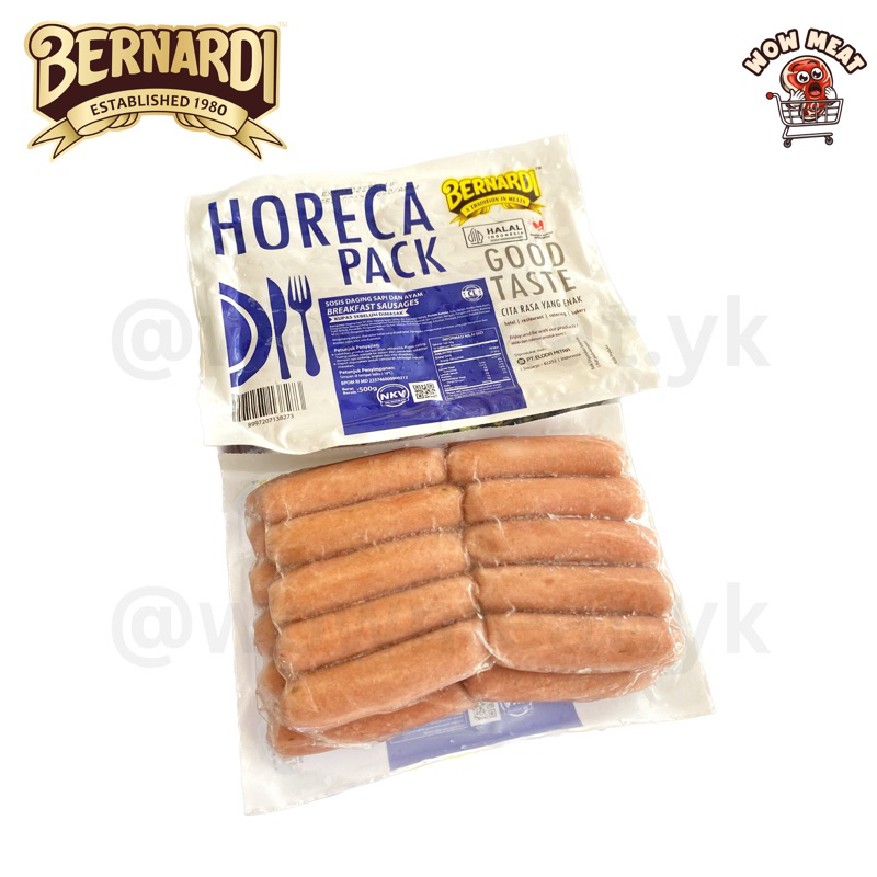 Bernardi Horeca Sosis Sapi Ayam 500 gr