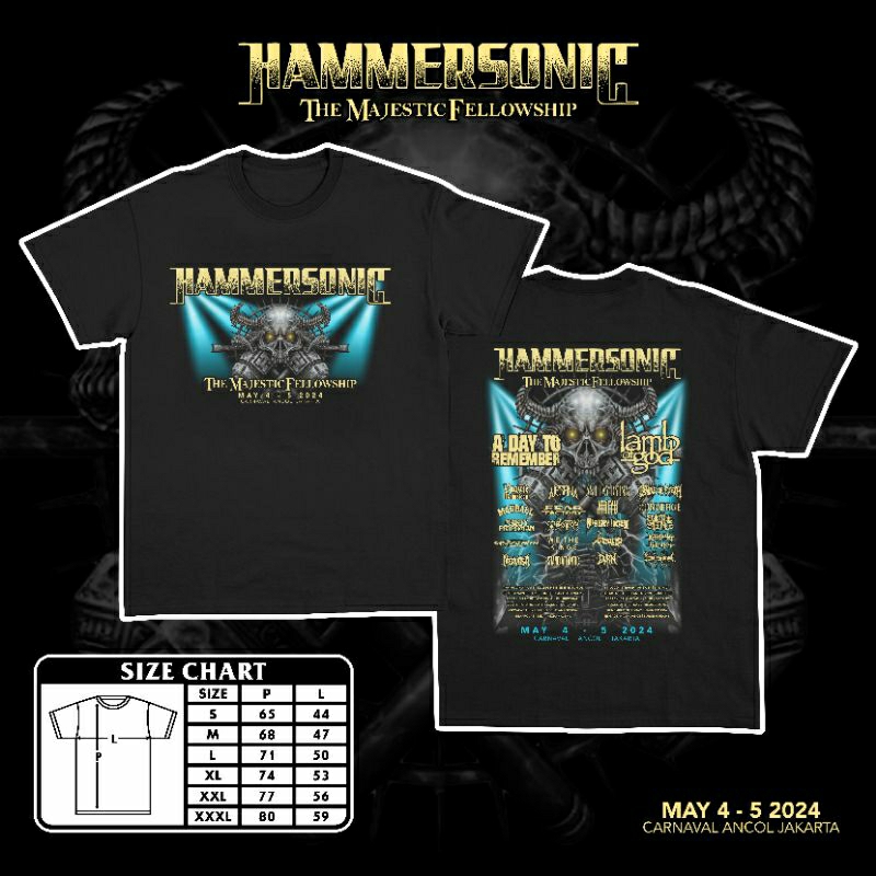 kaos band hammersonic 2024/kaos hammersonic the majestic fellowship 2024