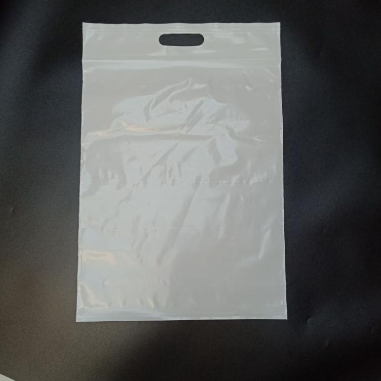 

Custom Plastik Sablon | Plastik Packing Kemasan | Ziplock Plong 25x35cm + 7cm FREE DESIGN