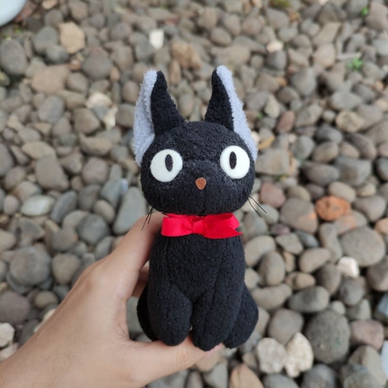

Boneka Jiji Studio Ghibli Kiki Delivery Service - Jiji Kucing Hitam Size Kecil Rare - Boneka Sun Arrow - Eiko Kadono Nibariki 1989