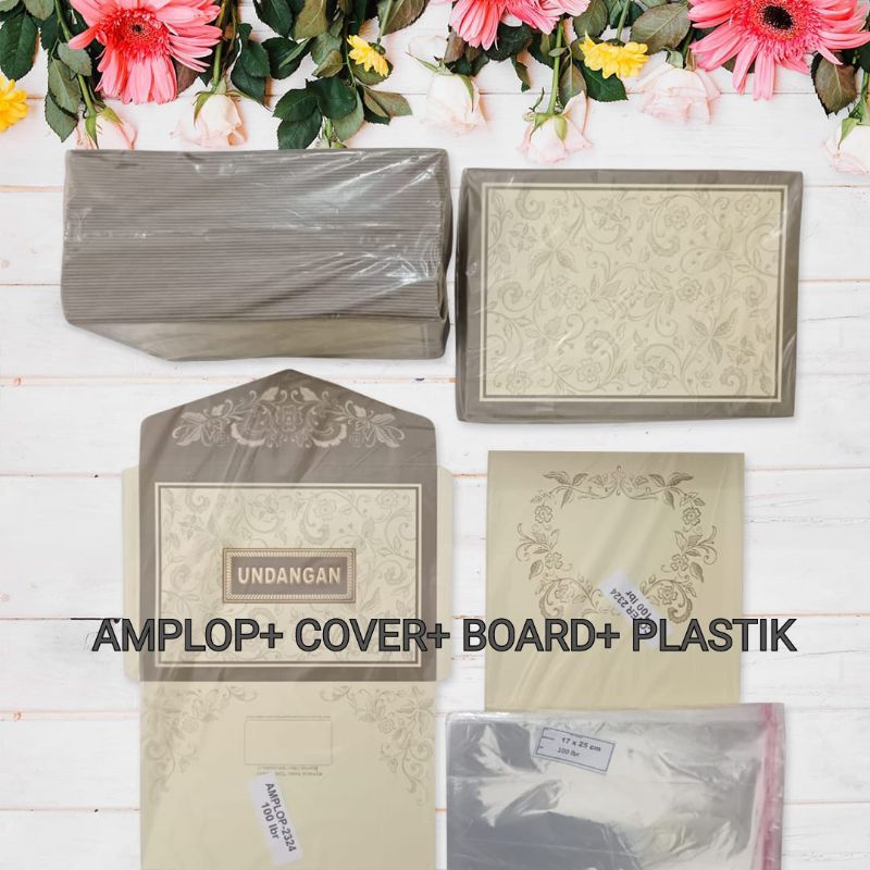 ERBA 2324 KOMPLIT BLANGKO KOSONG+PLASTIK (BOARD POLOS)